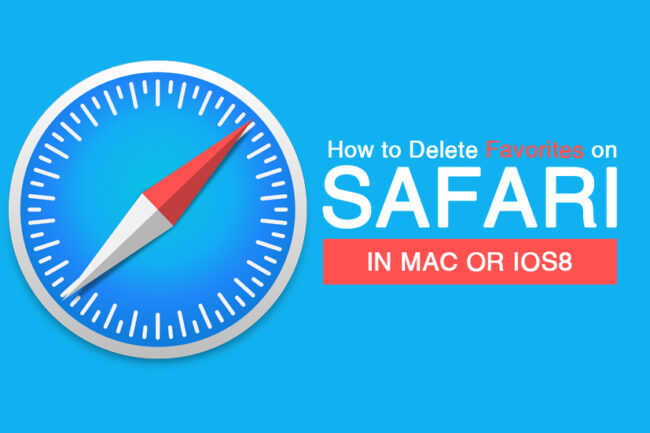 how to delete all favorites from safari