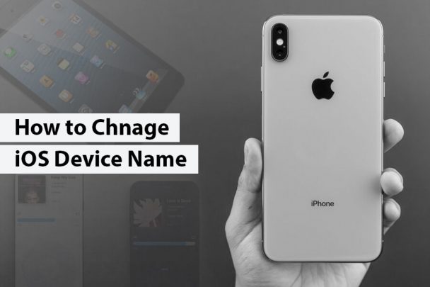 How To Change Rename Your IOS Device Name 