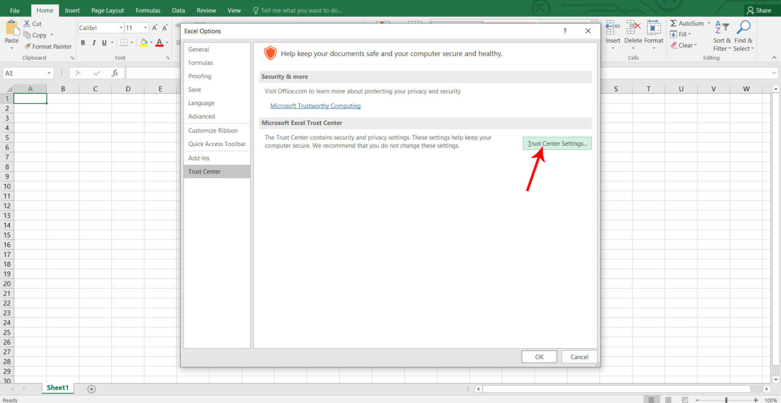 How To Enable Macros In Excel In Few Clicks 