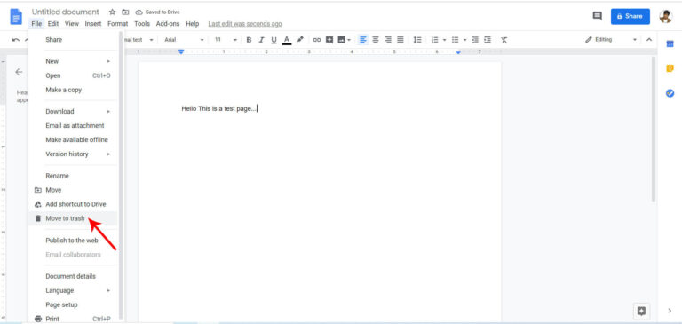 How To Delete A Document In Google Docs Permanently 