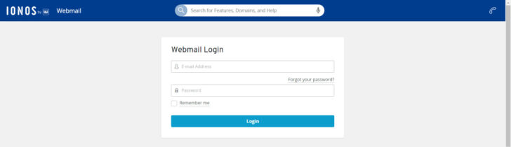 1and1 Webmail Login At Ionos