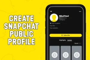 Read more about the article How to Make a Public Profile On Snapchat: 4 Steps Guide